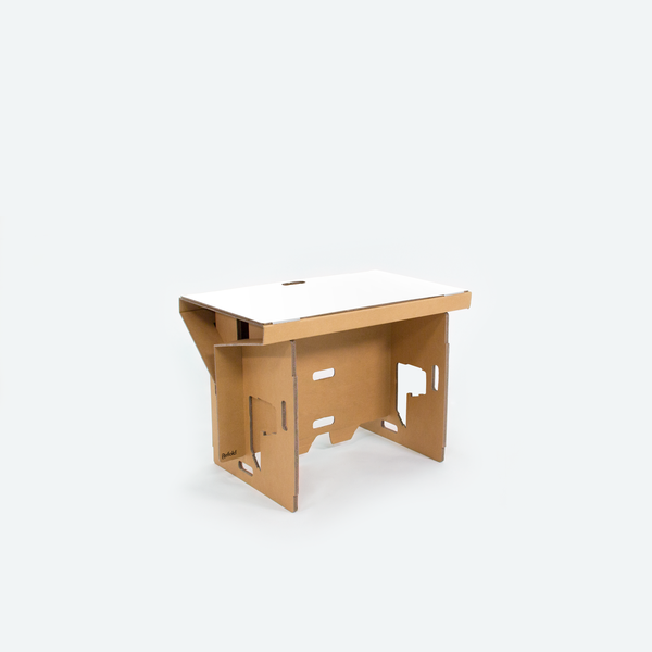 Standing desk with sitting legs and waterproof top Refold